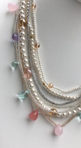 FRESHWATER SEED PEARLS, SHELL PEARLS, CRYSTALS