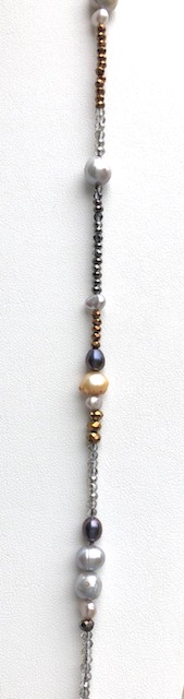 FRESHWATER PEARLS, CRYSTALS