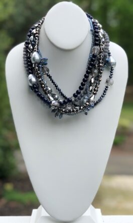 “THE BLUES”, STATEMENT CRYSTALS, SHELL PEARLS