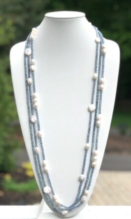 CRYSTALS, FRESHWATER PEARLS