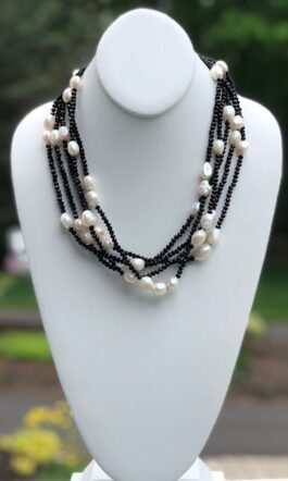 FRESHWATER PEARLS, CRYSTALS