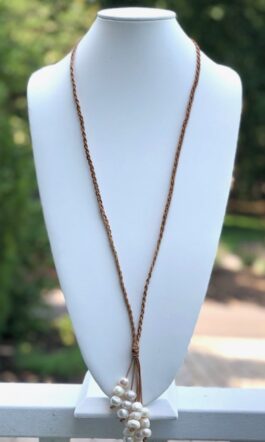 LONG, BRAIDED, FRESHWATER PEARLS