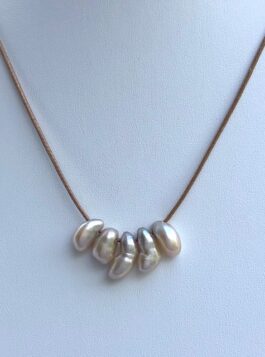 “TEETH PEARLS”, BAROQUE, FRESHWATER