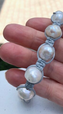 SLIPKNOT, CHUNKY FRESHWATER PEARLS